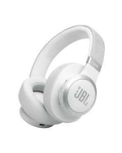 JBL Live 770 Noise Cancelling Over-Ear Headphones - White