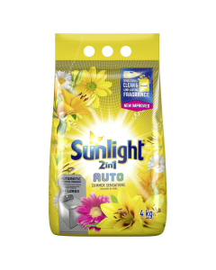 Sunlight Summer Sensations 2in1 Auto Washing Powder Detergent 4kg
