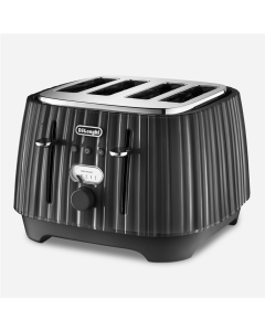 De'longhi Ballerina 4 Slice Toaster: Black , 4003.BK