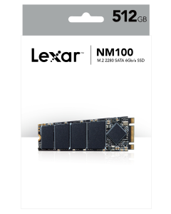 Lexar M.2 2280 SATA III Internal 512GB SSD Read Speed 550MBs
