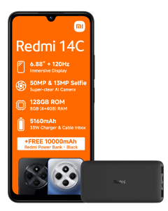 Xiaomi Redmi 14C incl Powerbank