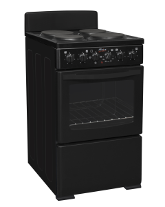 Univa 4 Plate Electric Stove, Black U405-1