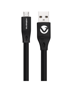 Volkano Slim Micro USB Cable 1.2m Black