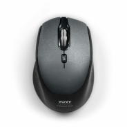 Port Wireless Silent 3600DPI Mouse Black