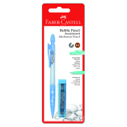 "Faber Castell Bubble Mechanical Pencil 0,5mm Plus Spare Leads"