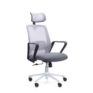 Everfurn Voyeur Ergo High Back Chair 2 White