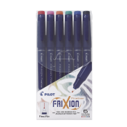 Pilot Frixion Fineliner Wallet Of 6