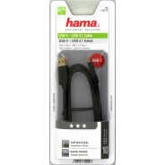 Hama USB Type-C Adapter Cable USB-C Plug To USB 3.1 A Plug 0.75M