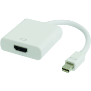 Volkano MiniPort Series Mini DisplayPort To 4K HDMI Converter White