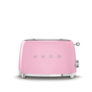 Smeg 50s Style Retro 4-Slice Toaster - Pastel Pink