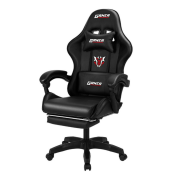 Deli Ganer High Back Gaming Chair Black