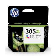 HP 305XL High Yield Tri-color Original Ink Cartridge - HP 2720/4120