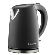 Russell Hobbs 1.7L Matt Black Stainless Steel Kettle RHCK08BLK