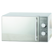 Russell Hobbs 20lt Manual Microwave, Metallic RHMA20L