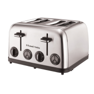 Russell Hobbs 4 Slice S/S Toaster