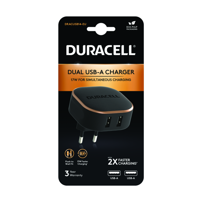 Duracell  USB Phone/Tablet Charger - Incredible Connection