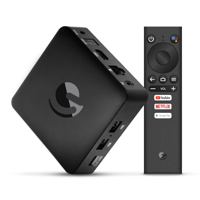 Ematic 4K (Ultra HD) Android TV Box Incredible Connection