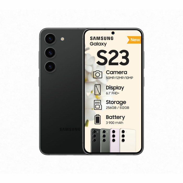 Samsung Galaxy S23 Ultra Enterprise Edition, 256 Go, Phantom Black, 6.10''  - COOL AG