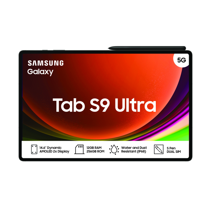 New Galaxy Tab S9 Ultra Wifi (256GB, Graphite)