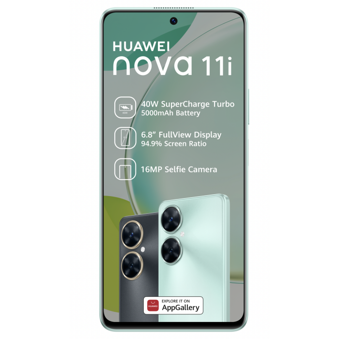 Huawei Nova 11i 128GB Dual Sim Mint Green Incredible Connection