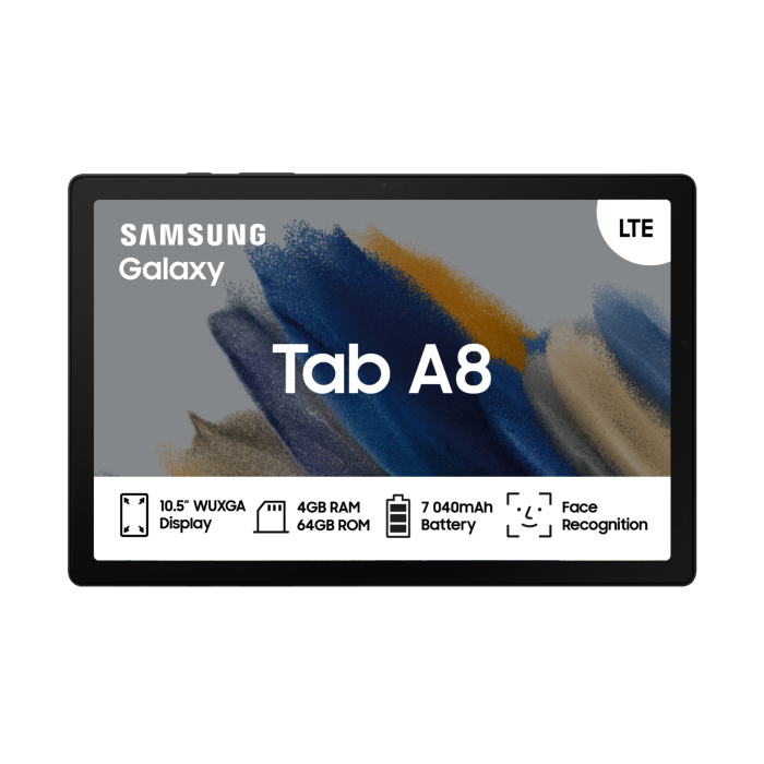 TABLETTE SAMSUNG GALAXY TAB A8 LTE 4 GB - Tabtel