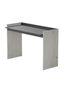 Steel & Rose Alvaro Desk Alabaster Oak Grey & Storm Grey