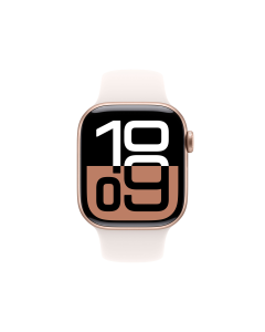 Apple Watch S10GPS+Cell 42mm Rose Gold Alu Case with Lt Blush SB SM