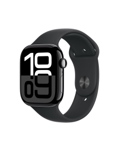 Apple Watch S10 GPS 46mm Jet Black Alu Case with Black SB M/L