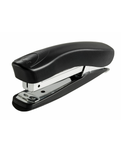 Rexel Juno 105 Half Strip Plastic Stapler Black