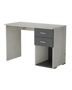 Steel & Rose Martin Desk Alabaster Oak Grey & Storm Grey