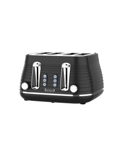 Orion Textured 4S Toaster Black