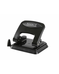 Parrot Steel Hole Punch 30 Sheet Black