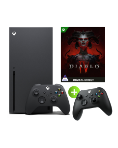 Xbox Series X 1TB + Diablo IV + Black Controller