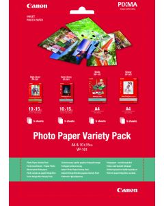 Canon VP101 Variety Pack 4X6 + A4