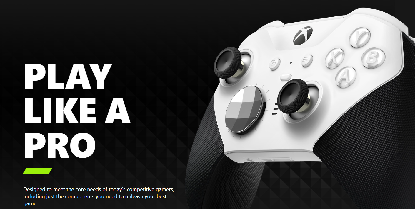 Xbox Elite Controller S2 Core - White - Incredible Connection